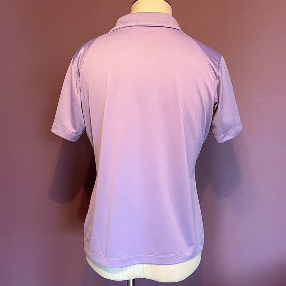 Nike Golf Polo Shirt - Lilac Purple Short Sleeve - Picture 2 of 5